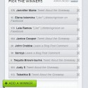 The Winners of the Nine $25 Best Buy Gift Cards are…