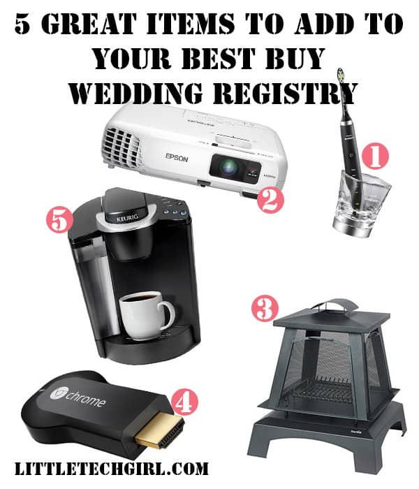 5 great best buy wedding items